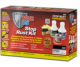 POR-15 Stop Rust Kit - Everything you need to stop rust permanently! POR-15 Stop Rust Kit